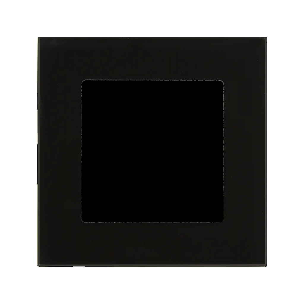 [BE-GTR1S.01S] Cadre MDT en verre noir 1 × 55mm
