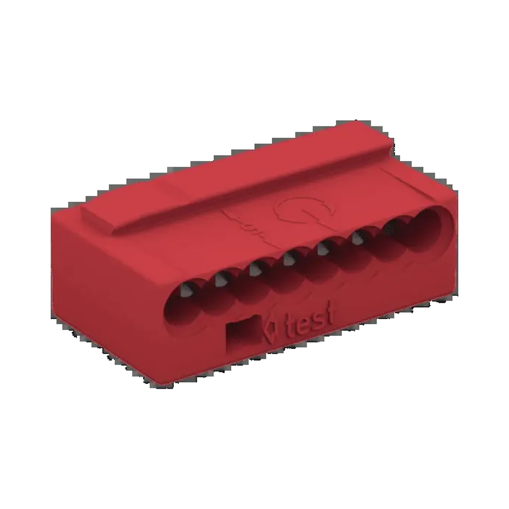 [243-808] Connecteur WAGO KNX 8 pin rouge