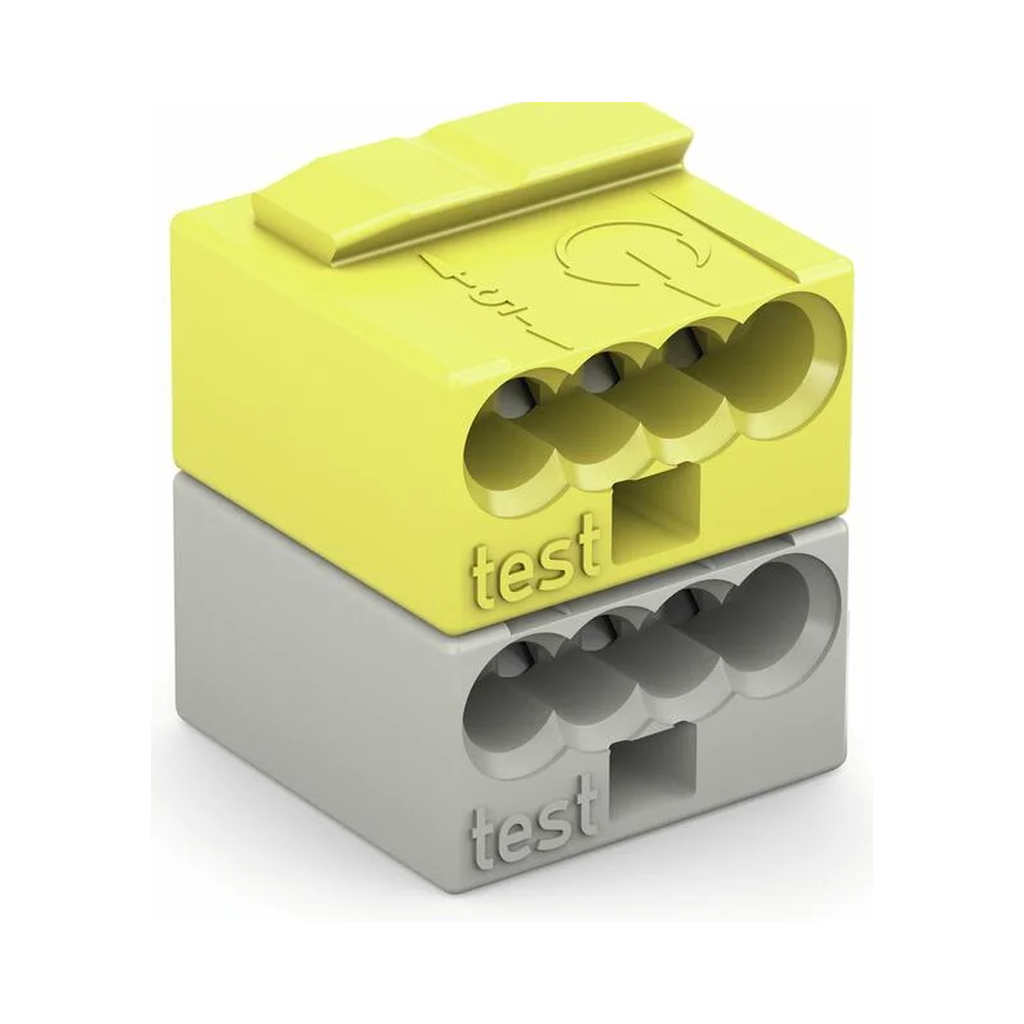 [243-212] Connecteur WAGO KNX jaune gris