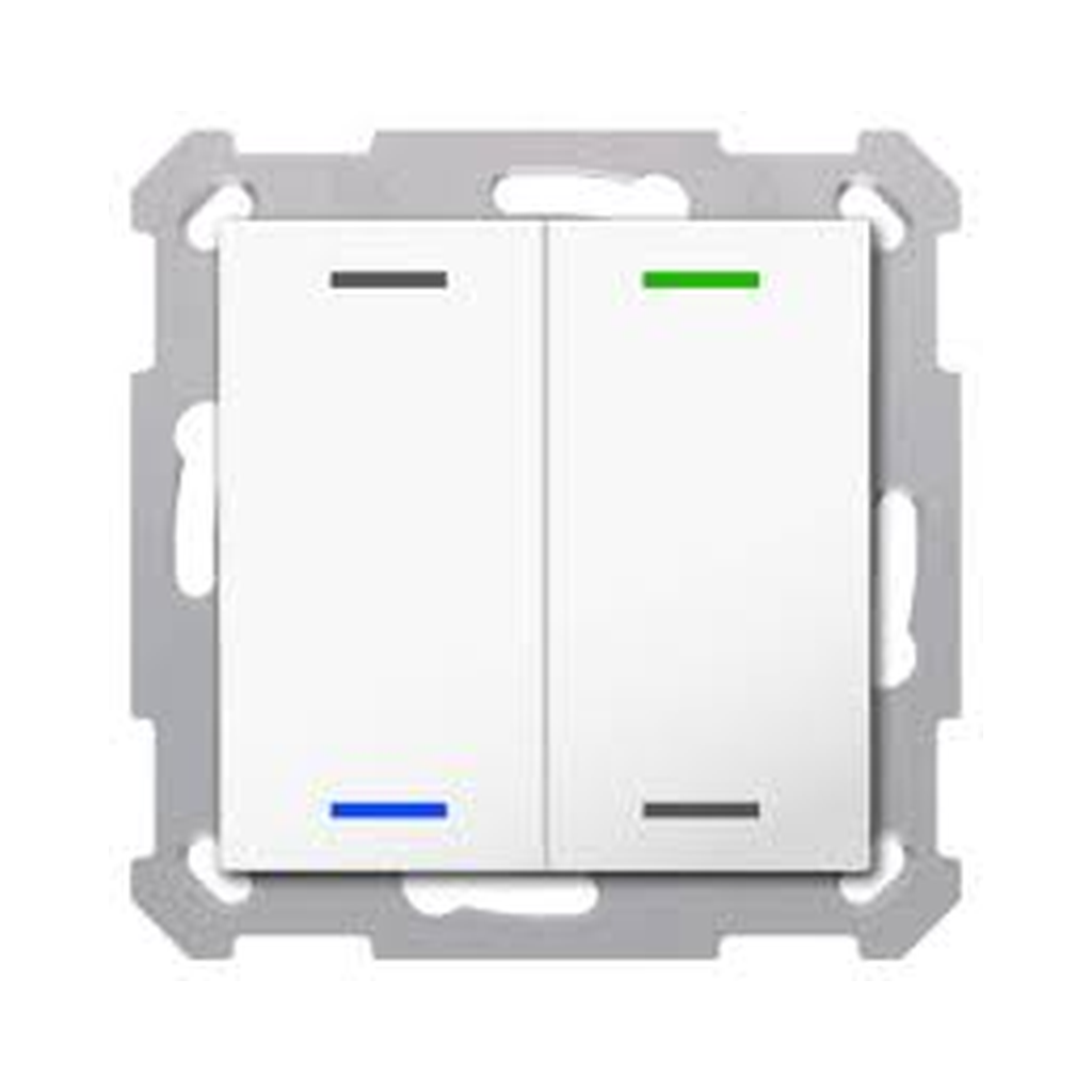 [BE-TAL5502.01] Interrupteur MDT double 55mm
