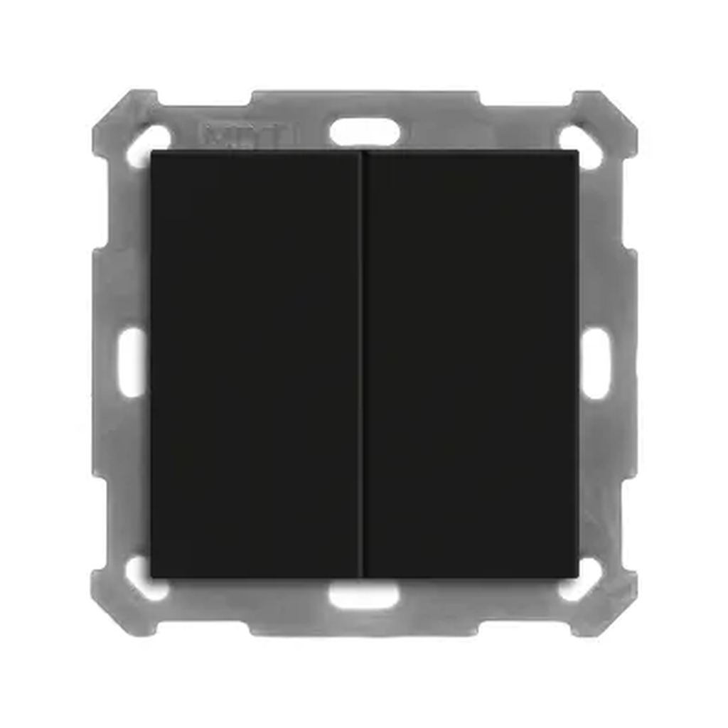 [BE-TAL55B206.01] Interrupteur MDT KNX 2 boutons 55