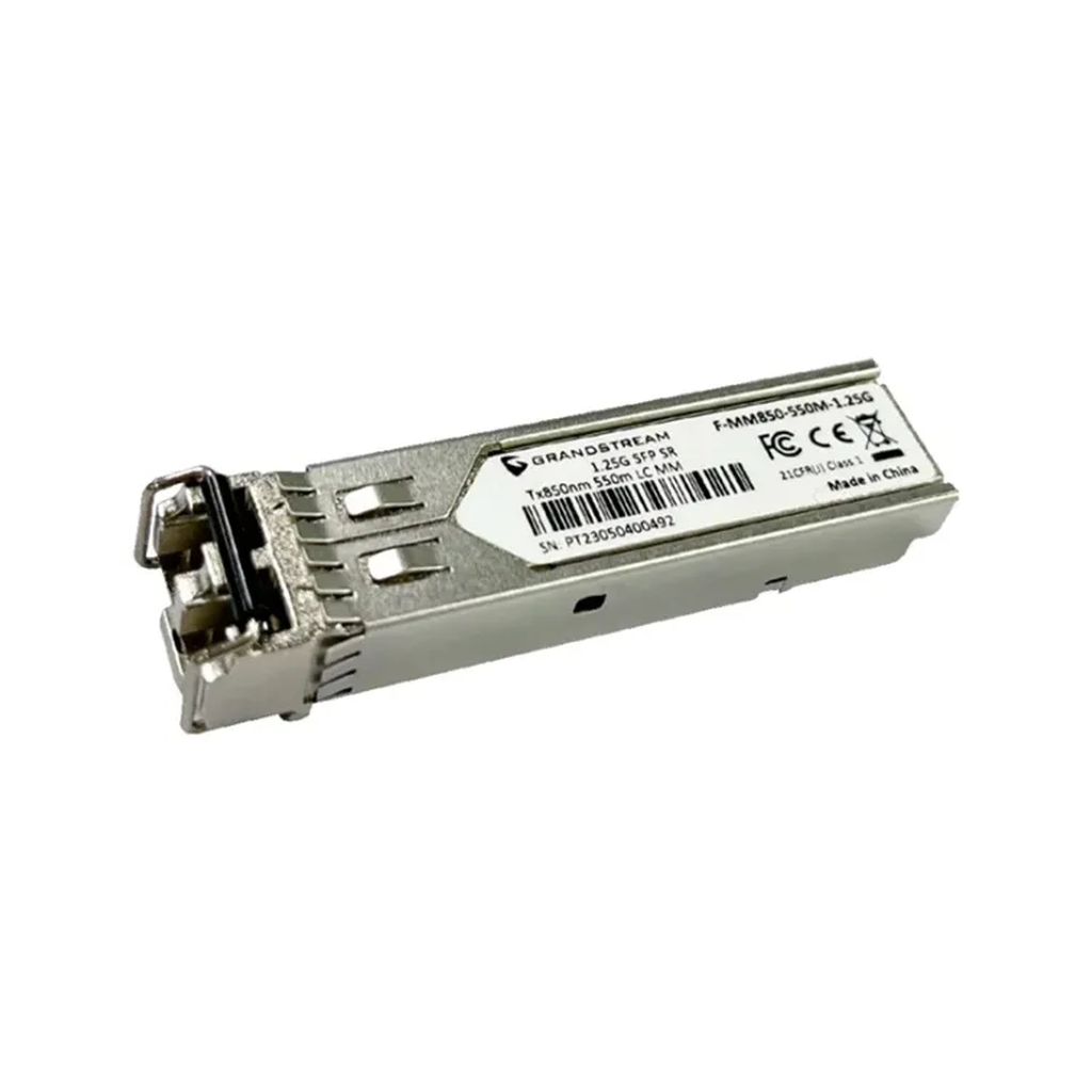 [FMM850- 550 M-1.25G] Module Grandstream sfp fibre multimode connecteur type duplex lc 1.25 Gbps