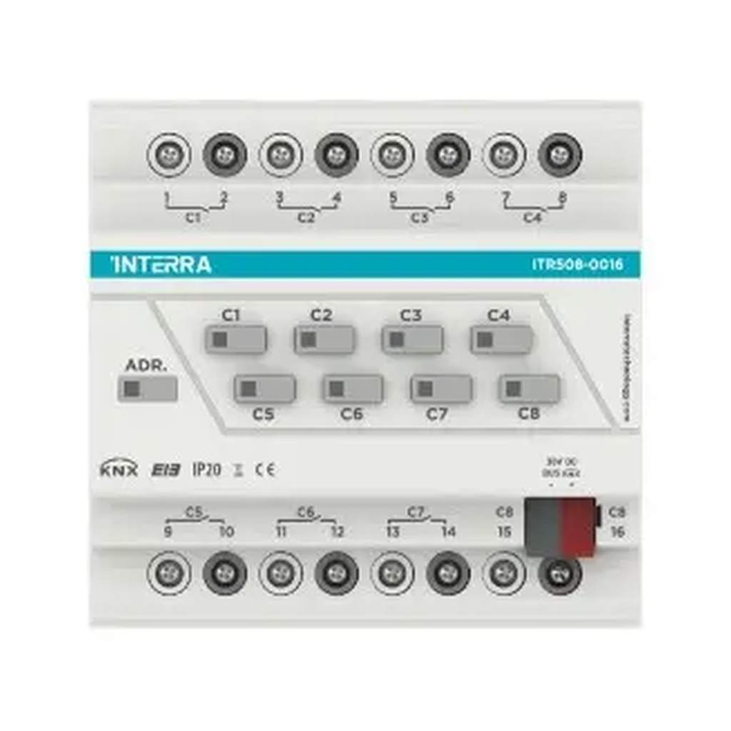 [ITR508] Module Interra actionneur KNX 08 channel
