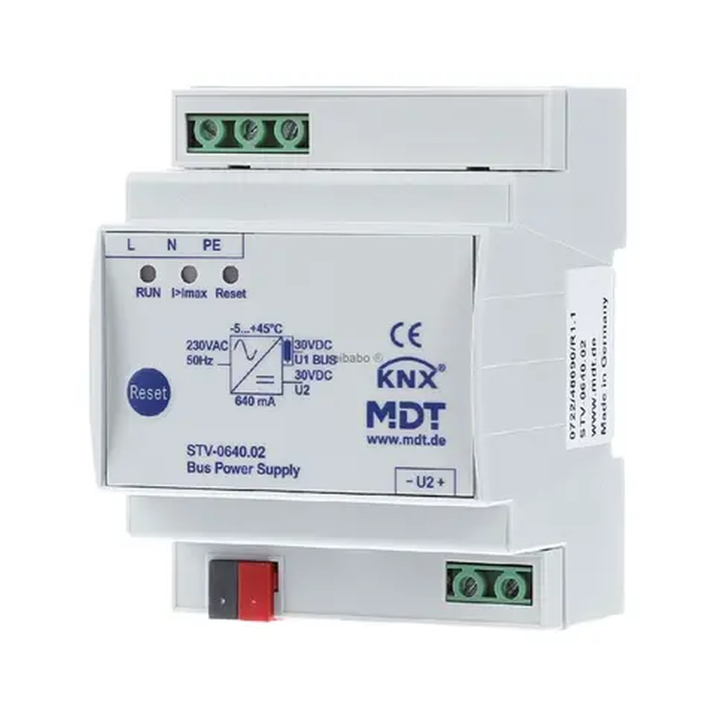 [STR-0640.01] Alimentation MDT KNX 640 mA redondant
