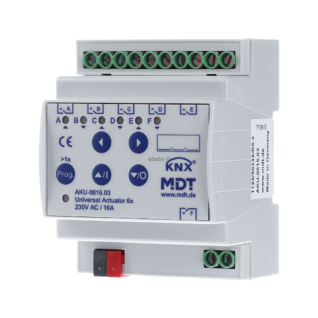 [AKU-0616.03] Module MDT actionneur KNX 06 positions