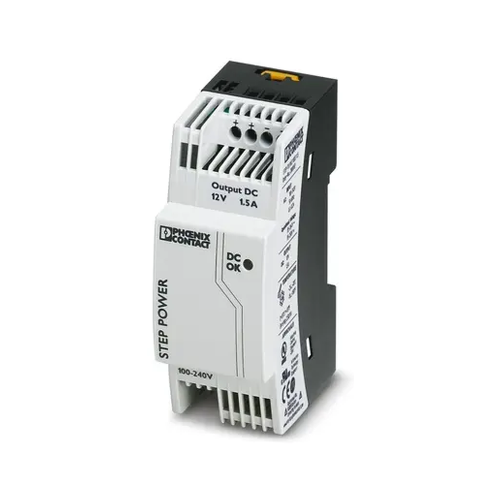 [STEP-PS/1AC/12DC/1.5] Alimentation Phoenix step 12 VDC 1.5 A