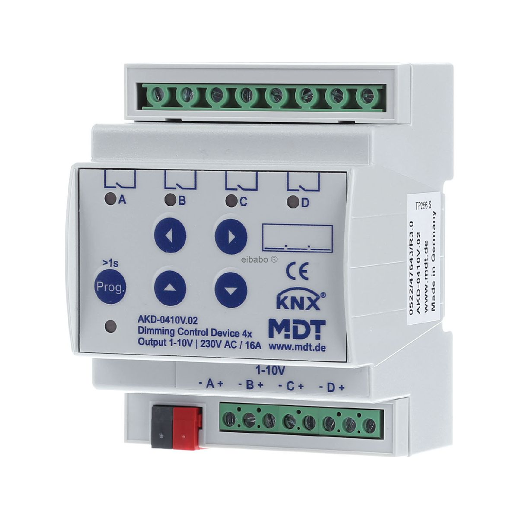 [AKD-0410V.02] Module MDT variation 4chs KNX 1-10 V RGBW