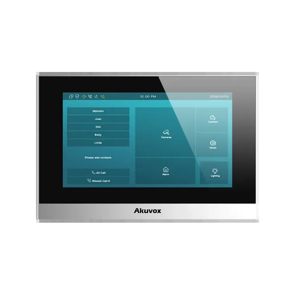[C313S] Moniteur Akuvox c313s silver 7'' – PoE