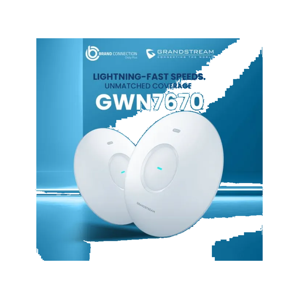 [GWN7670] Point d'accees grandsteam Wi-Fi 7 couverture jusqu'à 175 metres