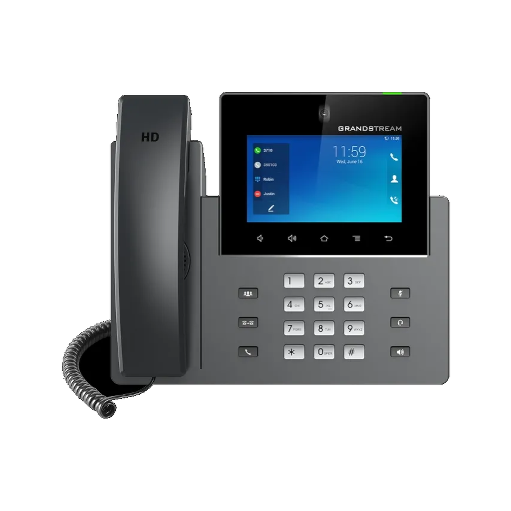 [GS-GXV3450] Poste Grandstream téléphonique IP Écran tactile intelligent ips LCD 5'', caméra CMOS 2 MP