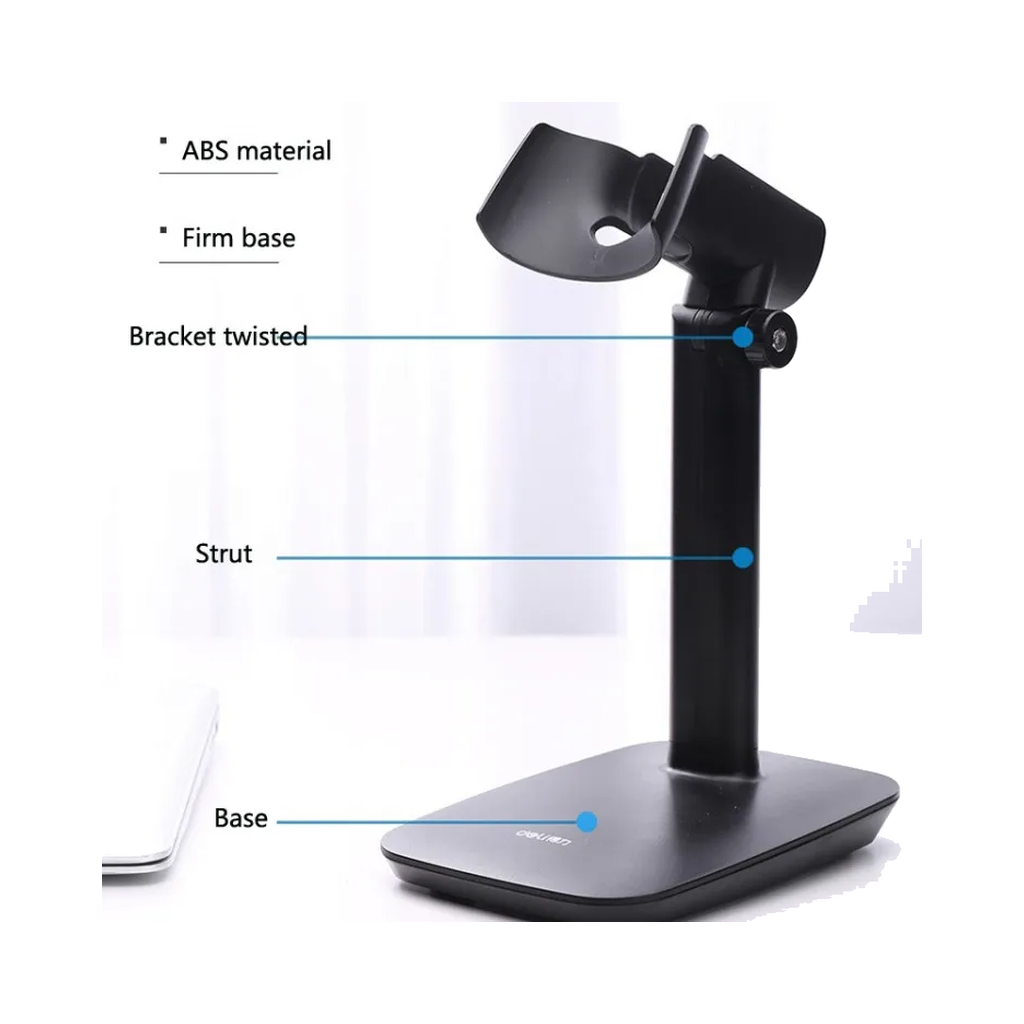 [15130] Support lecteur Deli code barre 15130