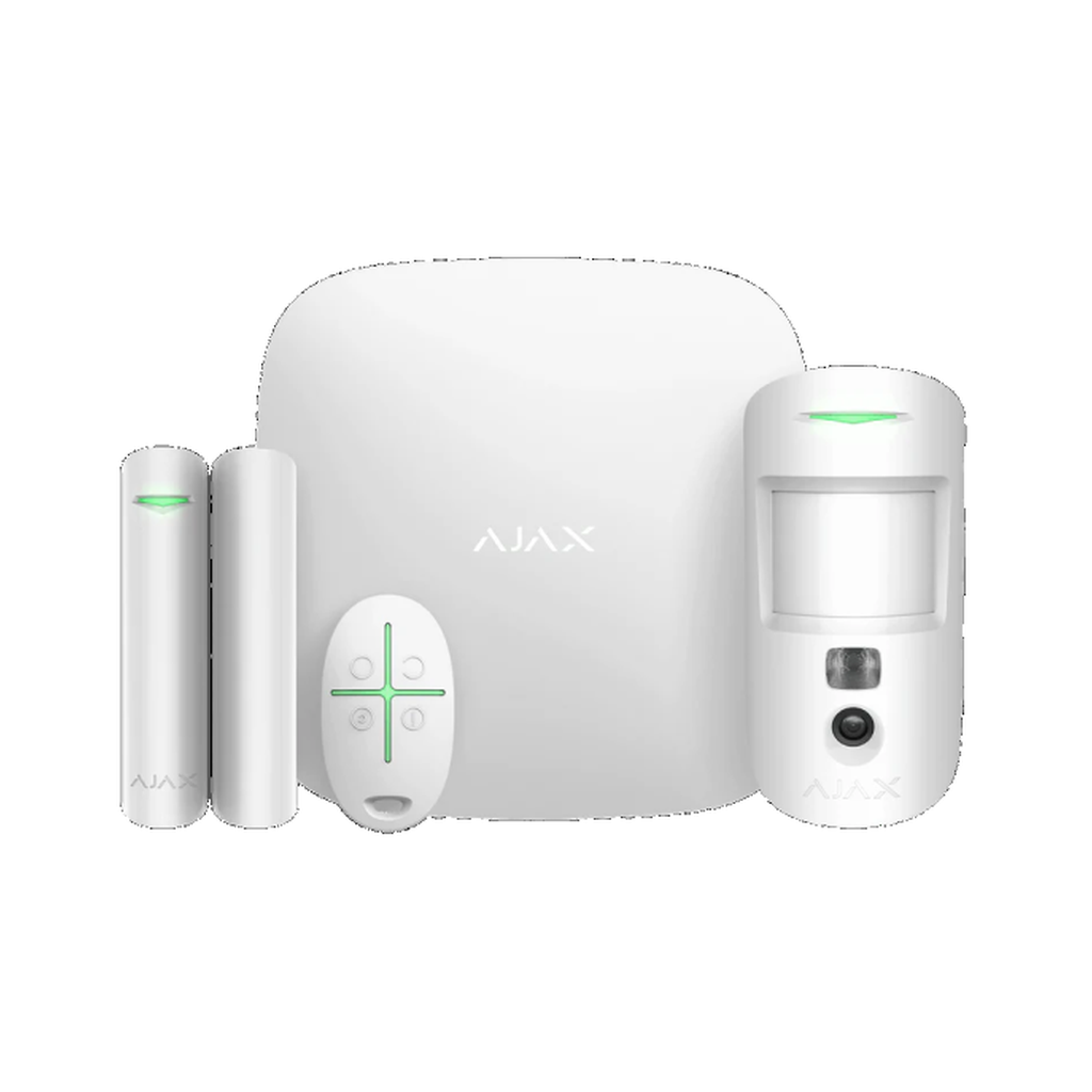 [47142.56.WH2] Kit alarme Ajax starter 8 mA sans fil blanc