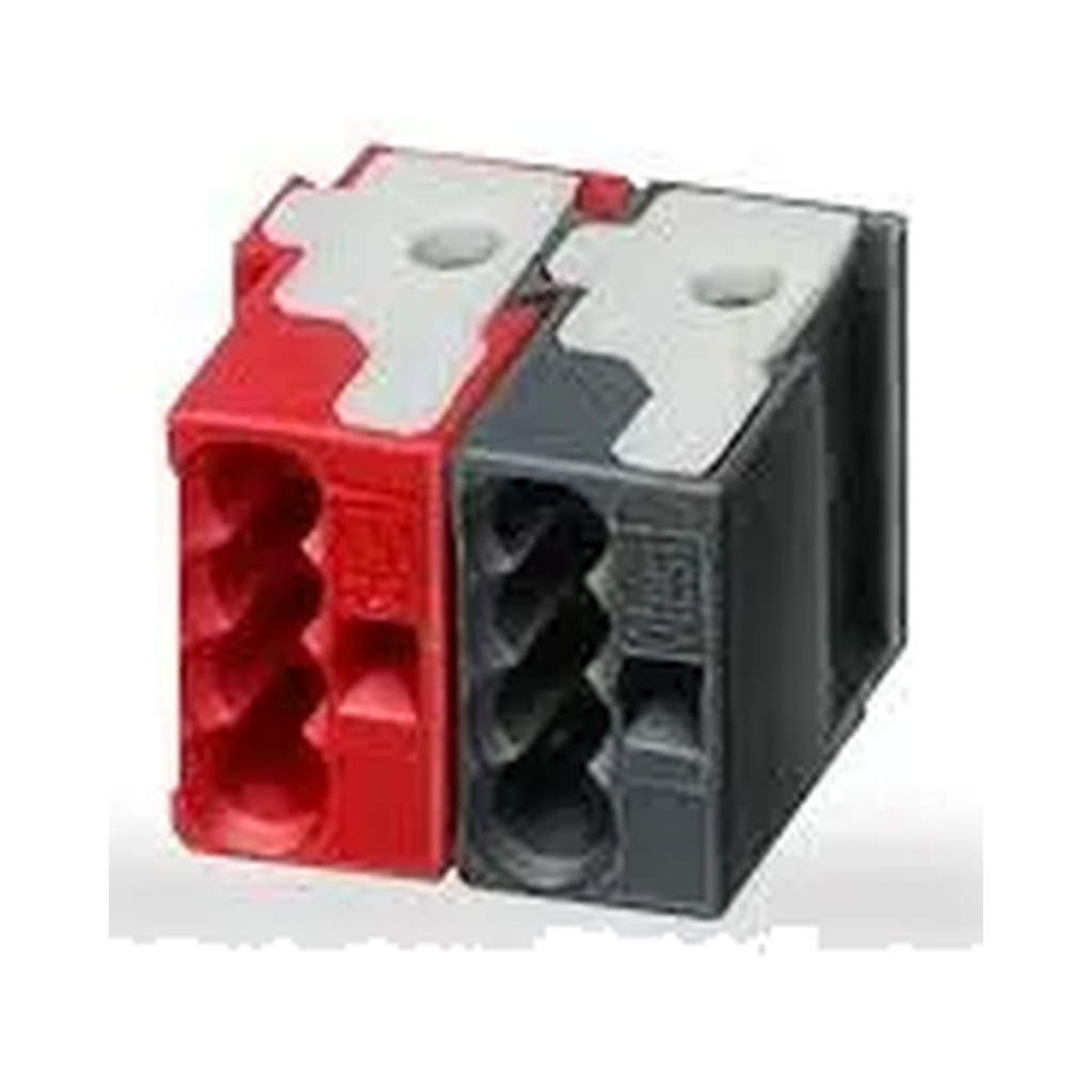 [ZBUSKLE] Connecteur KNX MDT rouge et noir