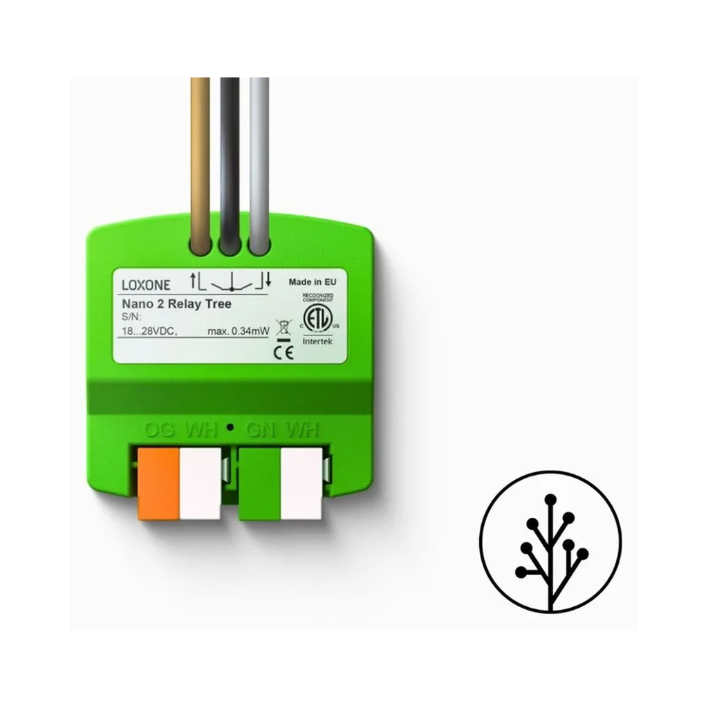 [100395] Module Loxone actionneur de relais nano 2 Tree ( volets roulant, stores, Ecrans, ventilations)
