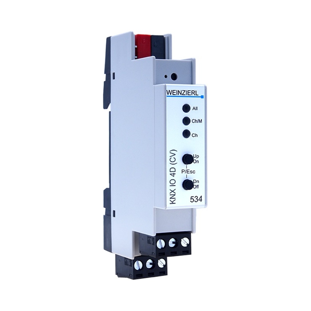 [5314] Actionneur Weinzierl de variation KNX LED - 4 canaux - Rail DIN