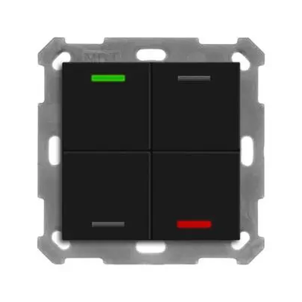[BE-TAL55T406.01] Interrupteur MDT KNX 4 boutons 55